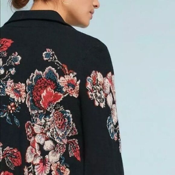 Moulinette Soeurs jacquard knit blazer - Picture 3 of 7